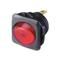 Shin Chin R13-135B-02-BRR-N1 Rocker Switches SW RKR SPST ILUM RED