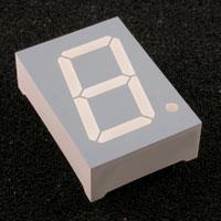 Kingbright SA10-21EWA Numeric Display HI EFF RED DIFFUSED 1 DIGIT