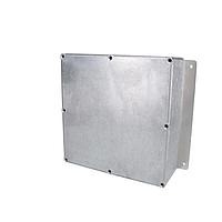 Bud Industries CU-4478 Enclosures Econobox Diecast Aluminum Box with Mounting Bracket (7.5 X 2.6 X 7.5 In)