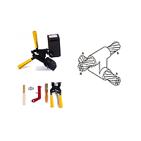 Goldweld CC11-E-5050 Welding Mould connect Bus bar to Bus bar (A: 50mm²; B: 50mm²)