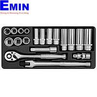 Yato YT-38641 Tool set 19pcs 3/8"