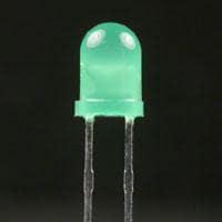 Kingbright WP44GD Single Color LEDs Green Diffused 4mm 565nm 20mcd 80deg