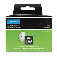 DYMO 63020752 LW White Name Badge Labels (89mmx41mm)