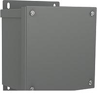 Hammond Manufacturing C3R12124ESCNK Screw Cover N3R J Box, Screw Cover no K/O's - 12 x 12 x 4 - Steel/Gray