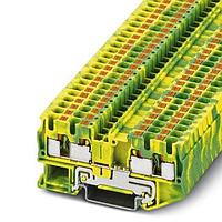 PHOENIX CONTACT 3211809 Ground Modular Terminal Block PT 4-QUATTRO-PE