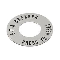 E-T-A Circuit Breakers Y30105902 PTR Plate