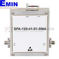 Fairview SPA-120-41-01-SMA 41 dB Gain Medium Power High Gain Amplifier at 1 Watt Psat Operating From 8 GHz to 12 GHz with SMA