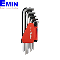YATO YT-5836 12Pcs Extra Long Arm Ball PointHex Key Set (1/16" ~ 3/8")