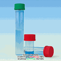 SciLab SL.Bot2051 Tube Bottle (Red PBT cap 180°C; 90ml; GL45cap)