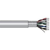 Alpha Wire 2244C SL001 Communication and Control 18 AWG, 4 Pair Communication Cable, Shielded, 1000 ft - Slate