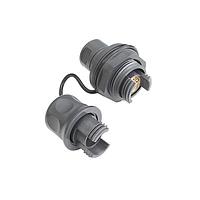 Bulgin PXEB5410MM Jam Nut Bulkhead Connector 4 Channel Jam Nut Bulkhead Connector