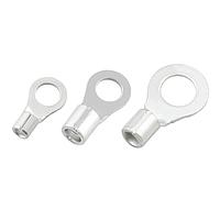 KS Terminals RNBS22-6 Brazed Seam Ring, 4 AWG, 1/4"