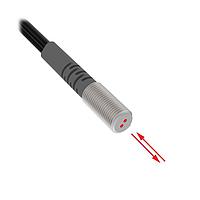 Banner Engineering PBT46U-VL Vantage Line Plastic Fiber, Diffuse Reflective; Core Dia.: 1 mm; Fiber Length 2 m; M6 Thread; Flex Relief; Free cut; Vantage Line