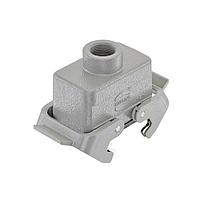 HARTING 19300101730 Hoods 10B CBL TO CBL M20 METAL 2 LEVERS