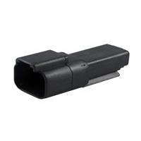 DEUTSCH - TE Connectivity DT04-2P-E004 Receptacle 2P DT RECP ASM BLACK