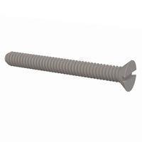 Essentra Components 020256A075 Slotted Countersunk 82 Slotted CSK Screw, #2-56 Thread, 3/4 Lg