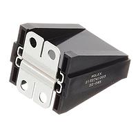 Molex 213274-1003 Sockets Vertical Mnt Dual Hole Closed Side Walls