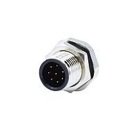 NorComp 859-008-103R004 Connectors M12 8 Pos M Pan mnt Sold cup