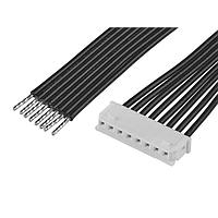 Molex 219679-1084 Discrete Wire Micro-Latch-to-Pigtail (OTS) Cbl Asmbly 2mm Pitch Tin Plating 600mm Length 8 Ckts Natural