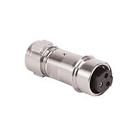 Bulgin PXM6011/04P/CR/0405/SN Cable Connectors 6000 SERIES INLINE CONNECTOR 4 POLE PLUG
