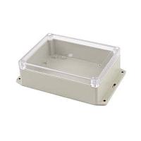 Hammond Manufacturing RP1235BFC Flanged Enclosure ABS WATERTIGHT CLEAR LID