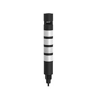 Banner Engineering TL30BGYRBXAXC1 Tower Lights TL30 Basic Tower Light; Black Housing: 4-Color Audible Indicator; Voltage: 12-30 V dc; Environ. Rating: IP65; Input: Bimodal; Colors: Green Yellow Red Blue; 1.2 m (4 ft) Integral Cable