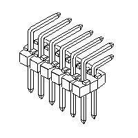 Molex 90122-0132 Breakaway 2.54MM CGRIDIII HDR 24P R/A DR TIN
