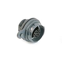 Bulgin PXP7012/03S/ST Connectors 3Pole female front PanelMnt screw term