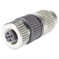 HARTING 21032122407 Straight CIRC CONNECTOR HARAX M12 L4 FEM