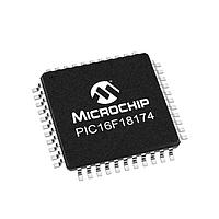 Microchip Technology PIC16F18174T-I/PT Microcontrollers 7KB Flash, 512B RAM, 128B EEPROM, 12b Diff. ADCC, 2x16-bit dual PWM