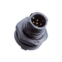 Amphenol LTW AZ-10PMMS-QC8001 Sensor Cables / Actuator Cables X-Lok, Mini Size, Plastic, 1.5A, 10 pins, Male Connector, Male Contact, Circular, Push Lock, Solder, Receptacle, IP68