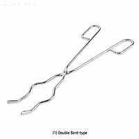 SciLab SL.Ton7042 Crucible Tong, STS, L200mm, Grip capa. 27~ 75mm
