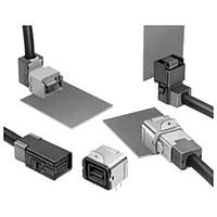 Hirose Electric GT17HNN-4DS-HU Wire Housing 4P QUART/ANG PLG CON DR HOUSING DARK GRE