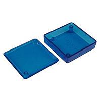 Hammond Manufacturing 1551STBU PCB Enclosure Translucent Blue Box 1.97x1.97x0.59"