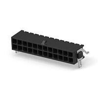 AMP Connectors - TE Connectivity 5-794626-4 Headers 24P MICRO MNL ASSY R/A,SMT,LF