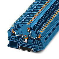PHOENIX CONTACT 1350428 Disconnect Terminal Block PTVME 6/S BU