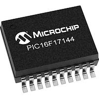Microchip Technology PIC16F17144T-I/SS MCUs 7KB Flash, 512B RAM, 128B EEPROM, 12b Diff. ADCC, 1xOP-AMP, 2x16-bit dual PWM