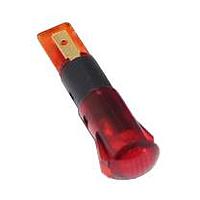 Mallory Sonalert FL1P-8QJ-2-R2V Indicators LED RED 8MM SNAP 2VAC/DC