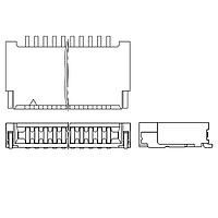 KYOCERA AVX 046284009001800+ Headers FPC 0.5MM 09POS