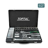TOPTUL GCAD4102 1/2" DR. Socket Set (41pcs)