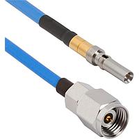 Amphenol SV Microwave MS24-085-MV67.3SMPS-060 RF Cable Assemblies 2.4mm STR M to VITA 67.3 SMPS 6"Cable