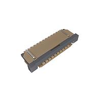 Amphenol FCI SFW11R-1STE1LF Board Mount 1.00mm Flex Connector, SFW-R series, 11 Position, Bottom side Contact, Side Entry Surface Mount ZIF Connector, Lead Free.