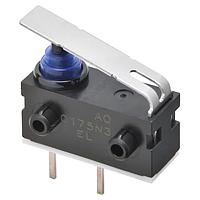 Omron Electronics D2AW-A063D Ultra Subminiature SPST-NO Leaf Lever