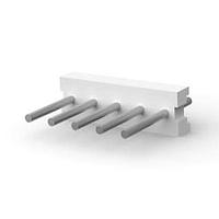 AMP Connectors - TE Connectivity 640384-5 Unshrouded FLAT HEADER STRT 5P Round post tin