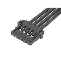 Molex 219656-2040 Discrete Wire Pico-Lock F-F OTS Cbl Assy SR 50mm Au 4Ckts Blk