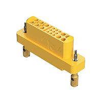 Amphenol Positronic GFSH109F1E Connectors Mixed Density Power Connector,10 size 16 and 9 size 22 contacts,Socket (Female),Crimp (contacts ordered seperately)