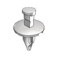 Essentra Components 495214 Push-In Rivet P/LOCK RIVET HOLE9.5 PAN.9-4.8