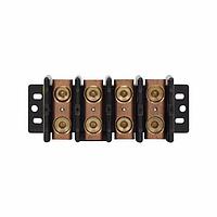 Eaton Bussmann 16003-4 Wire-to-Board 4P 600VAC/DC Pwr Dist Block