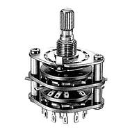 Alpha (Taiwan) SR2921F-0205-19R0B-E9-S-W-159 Rotary Switches 2POL PER LAYER 5POS 2 LAYER