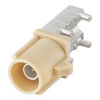 Rosenberger 59S2UQ-40MT5-I_1 PCB Connectors Plug PC-Board SMD Right Angle M Beige